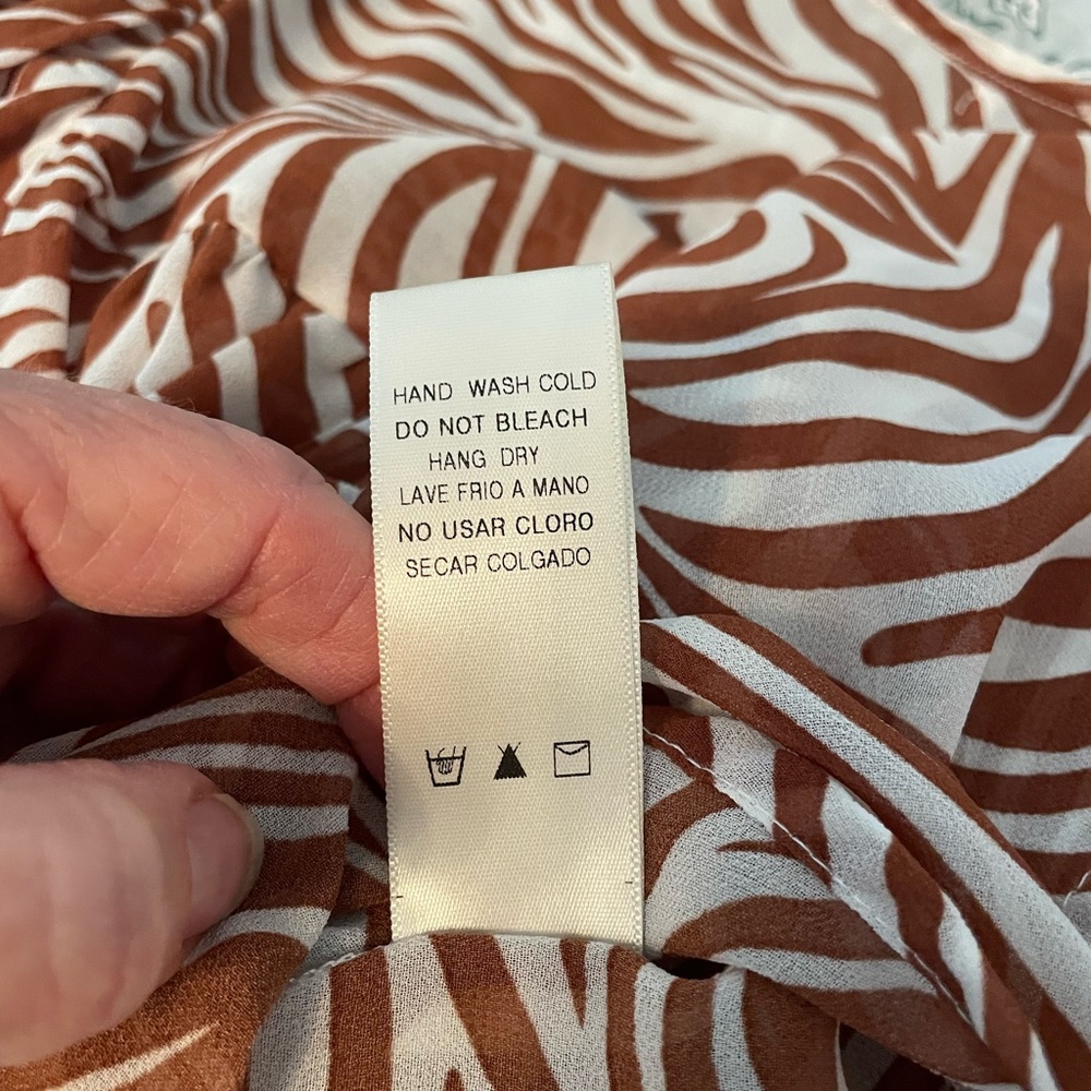 Giraffe-like print top - Picture 5 of 5